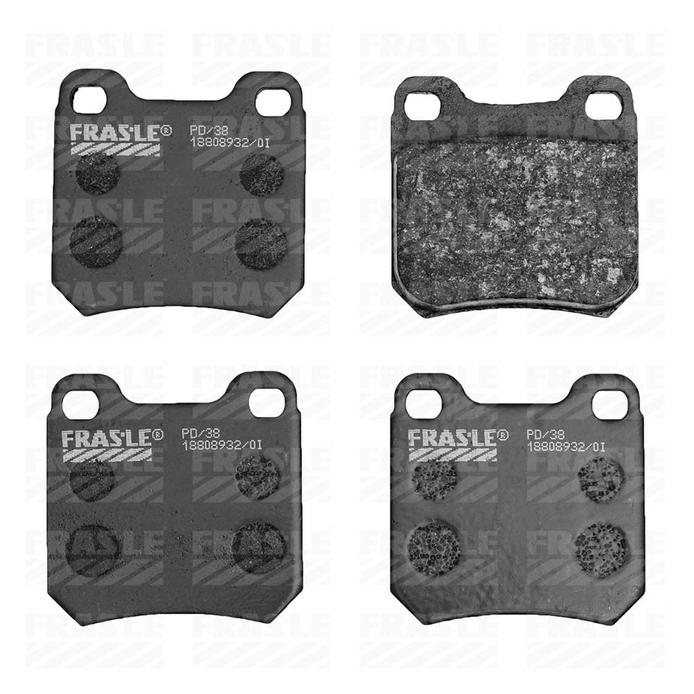 Pastilha de Freio traseira Fras-LE PD38