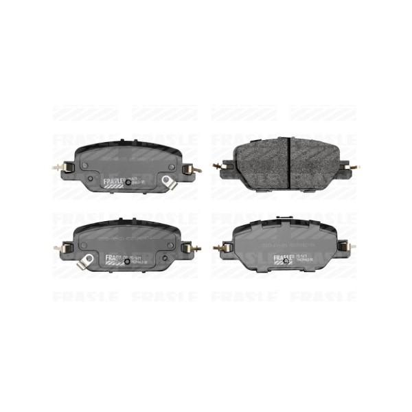 Pastilha de Freio traseira Fras-LE PD1671, foto 2