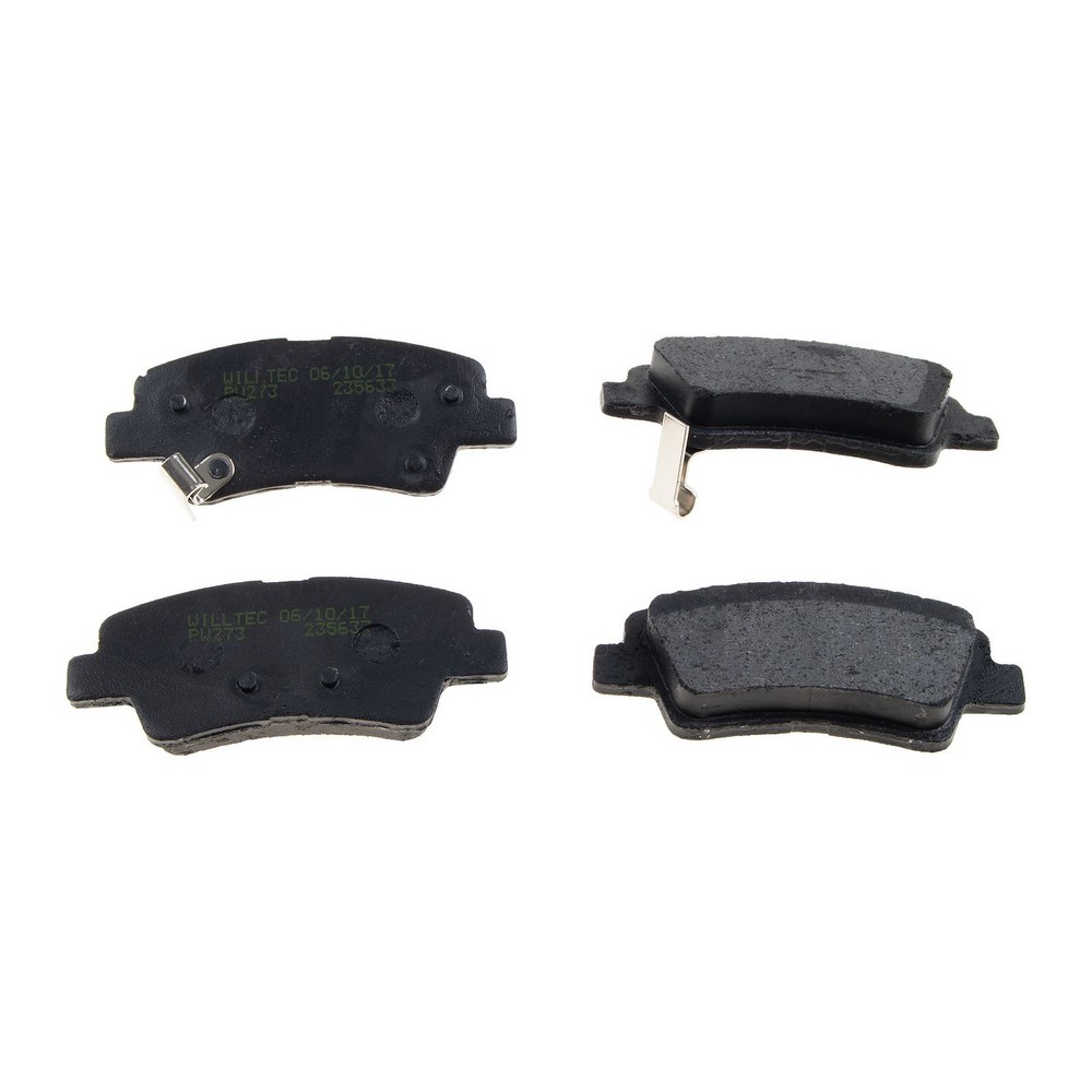 Pastilha de Freio traseira Willtec PW273