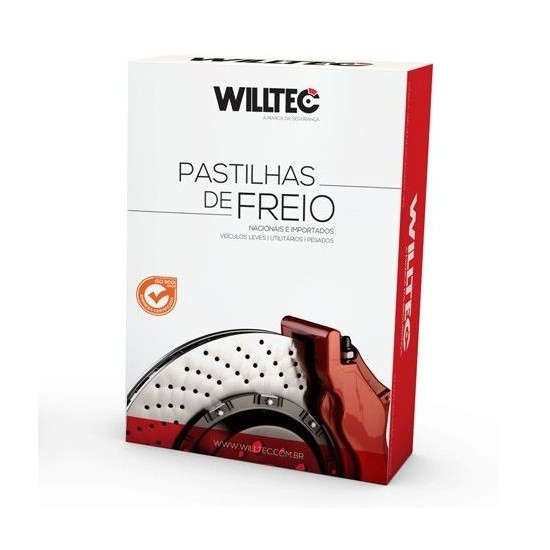Pastilha de Freio traseira Willtec PW774