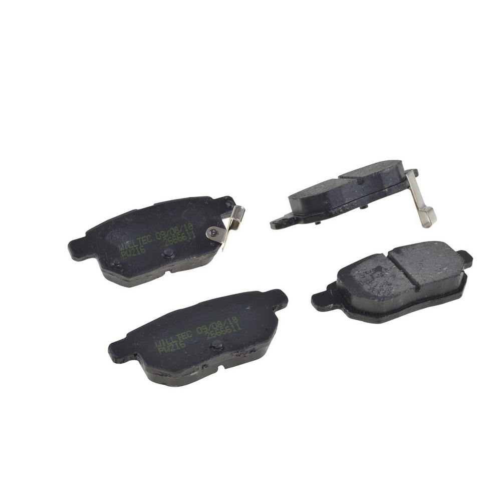 Pastilha de Freio traseira Willtec PW214