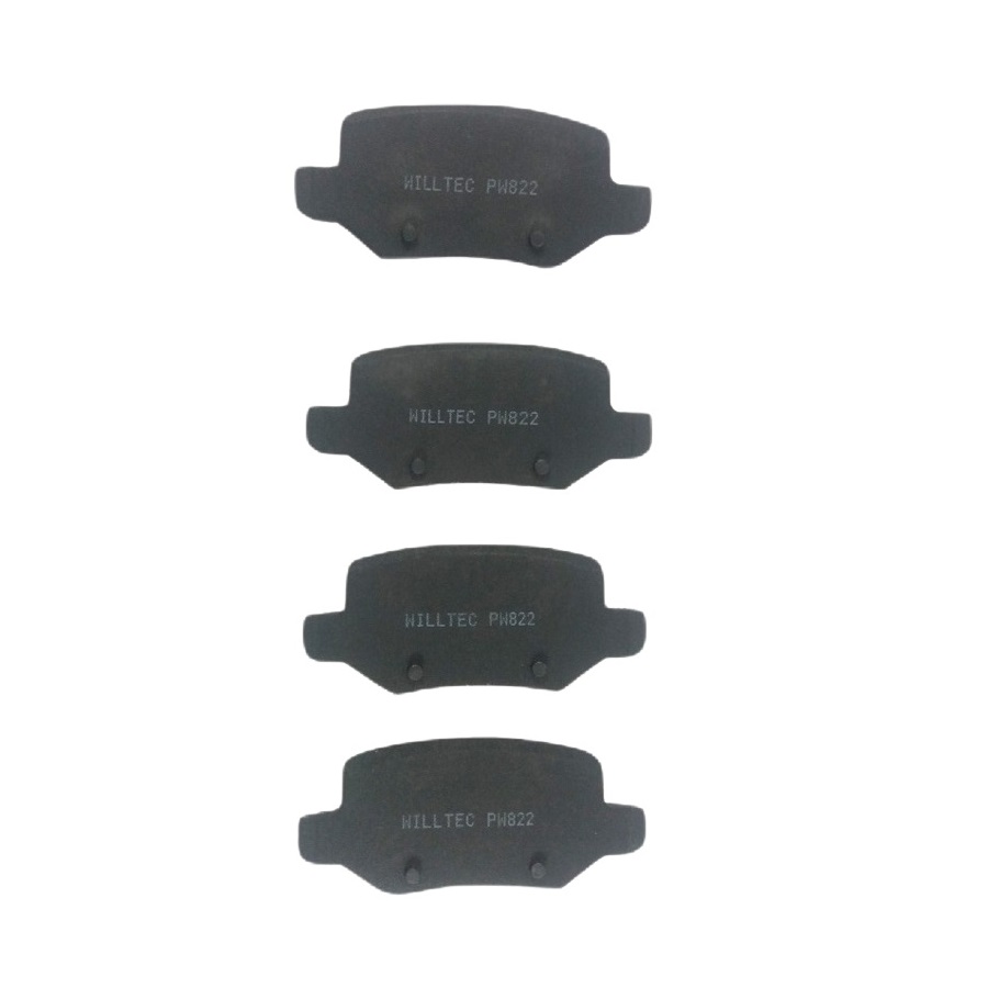 Pastilha de Freio traseira Willtec PW822