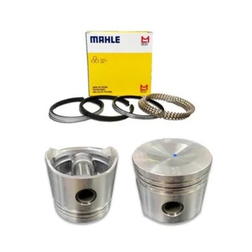 Pistão Com Anéis 1,00MM Unitário Mahle/Metal Leve PA1007100