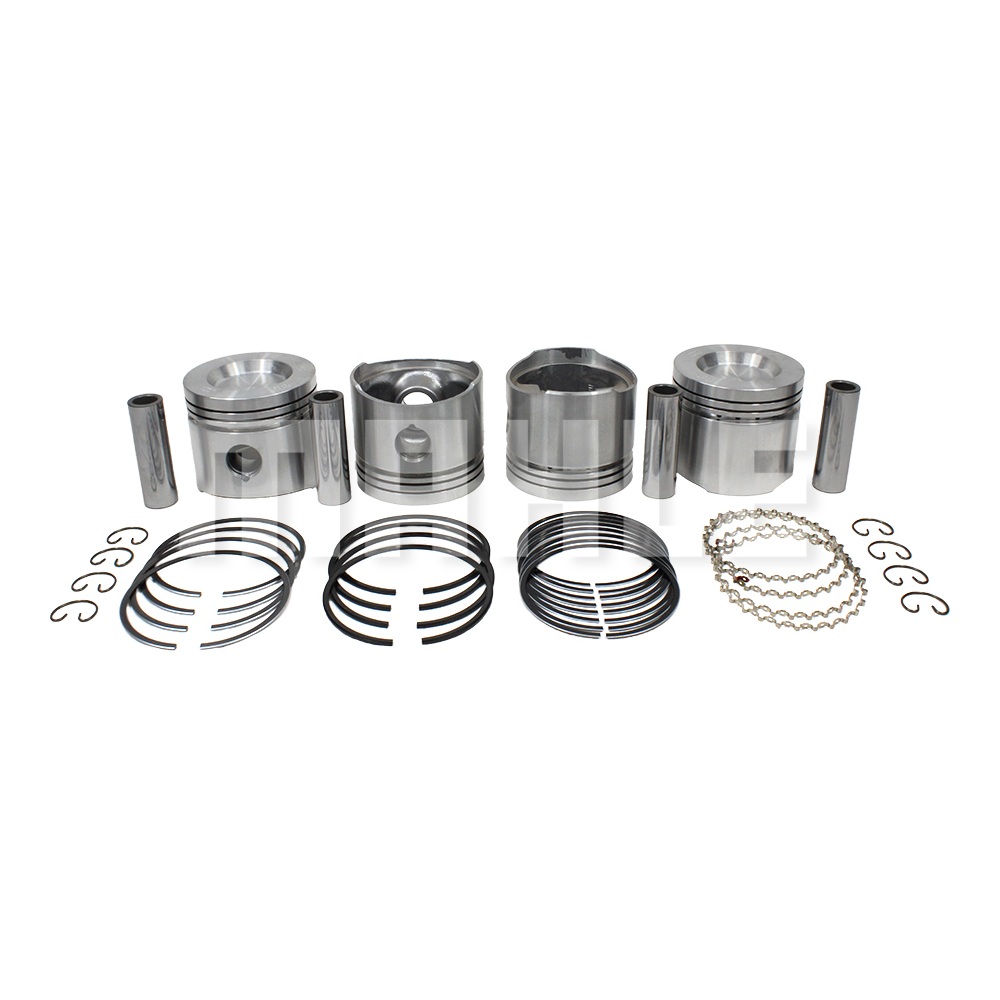 Pistão Com Anel 1,00MM Unitário Mahle/Metal Leve PA1622100