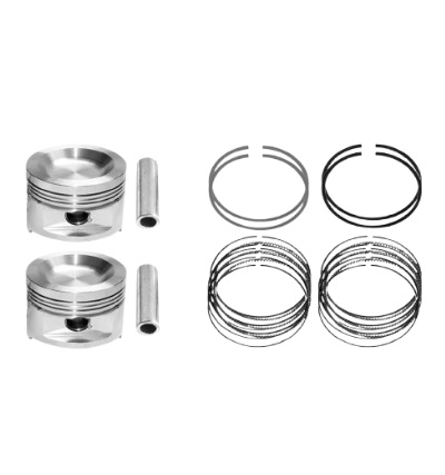 Pistão com Anel Mahle/Metal Leve PA9087STD