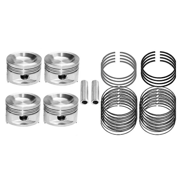 Pistão com Anel Unitário (0.50) Mahle/Metal Leve 1443050