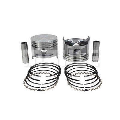 Pistão com Anel Unitário (0.50) Gasolina Mahle/Metal Leve SPA1109050