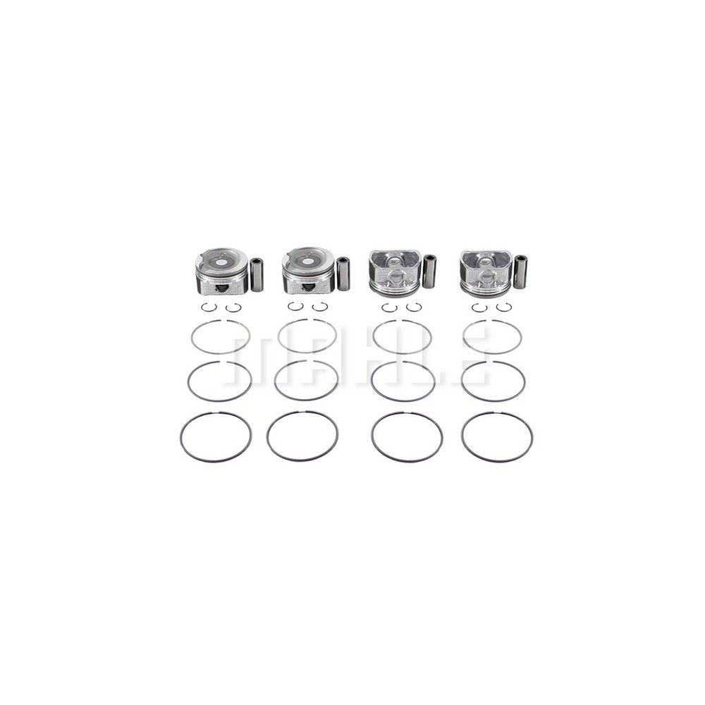 Pistão com Anel Unitário (0.50) Mahle/Metal Leve PA9660050