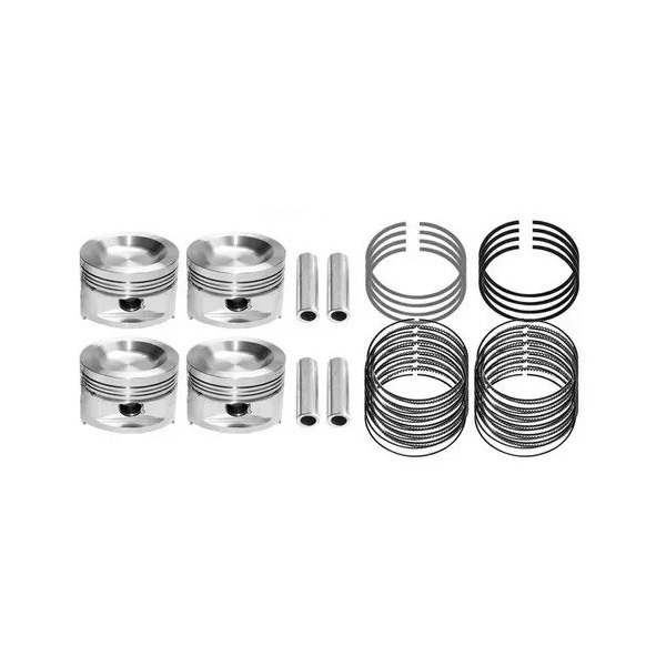 Pistão com Anel Unitário (0.60) Mahle/Metal Leve SPA1929060SPA
