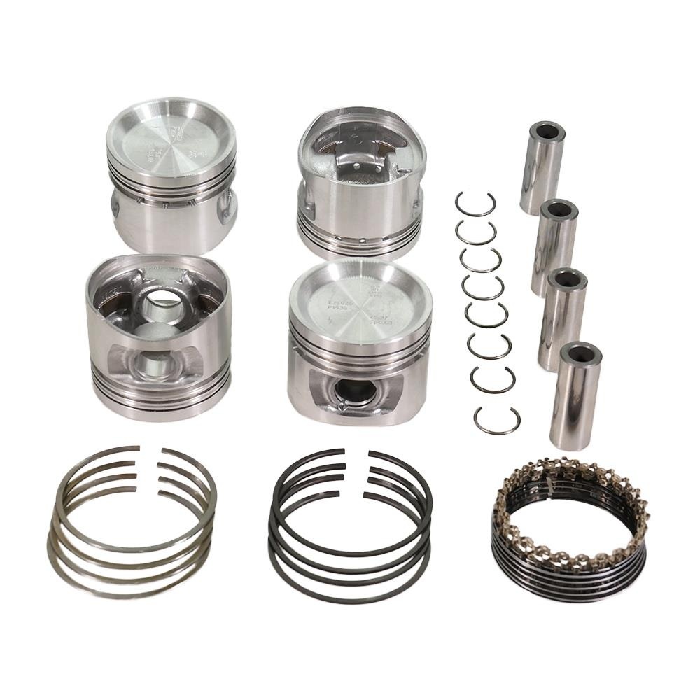 Pistão com Anel Unitário (0.60) Gasolina Mahle/Metal Leve 1638060