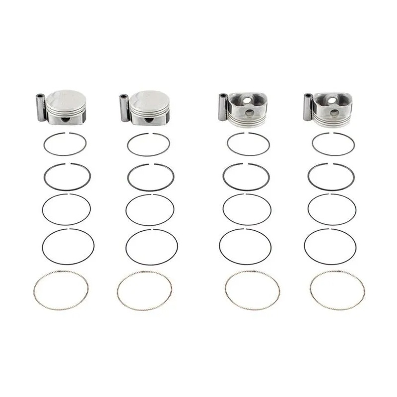 Pistão com Anel Unitário (1.00) Flex Mahle/Metal Leve SPA9730100