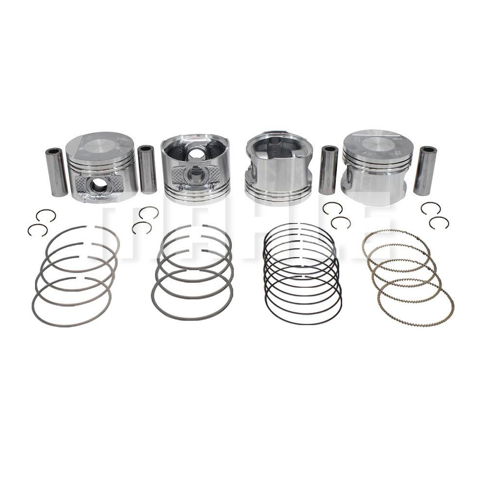 Pistão com Anel Unitário 1,00mm Mahle/Metal Leve SPA9280100