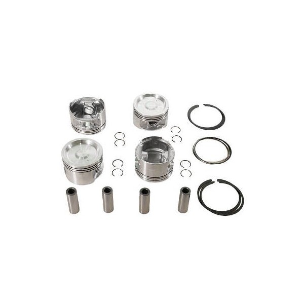Pistão com Anel Unitário Mahle/Metal Leve 1853STD