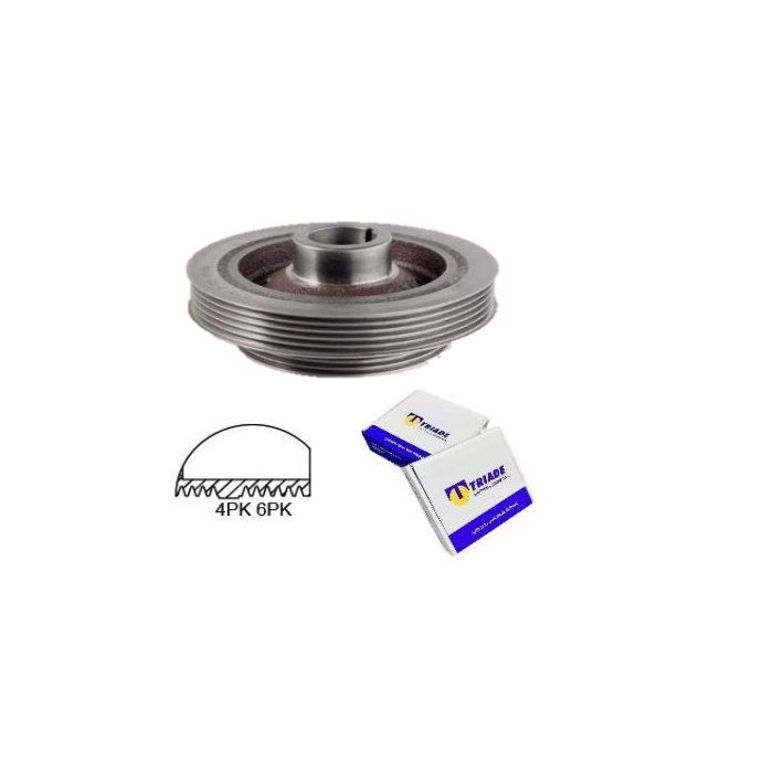 Polia do Virabrequim Triade T545