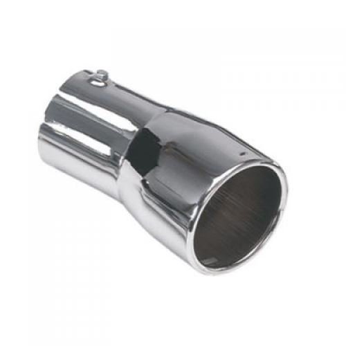 Ponteira de Escapamento Cromada 4 Pol. 230mm Curva Chanfrada Bepo M071A