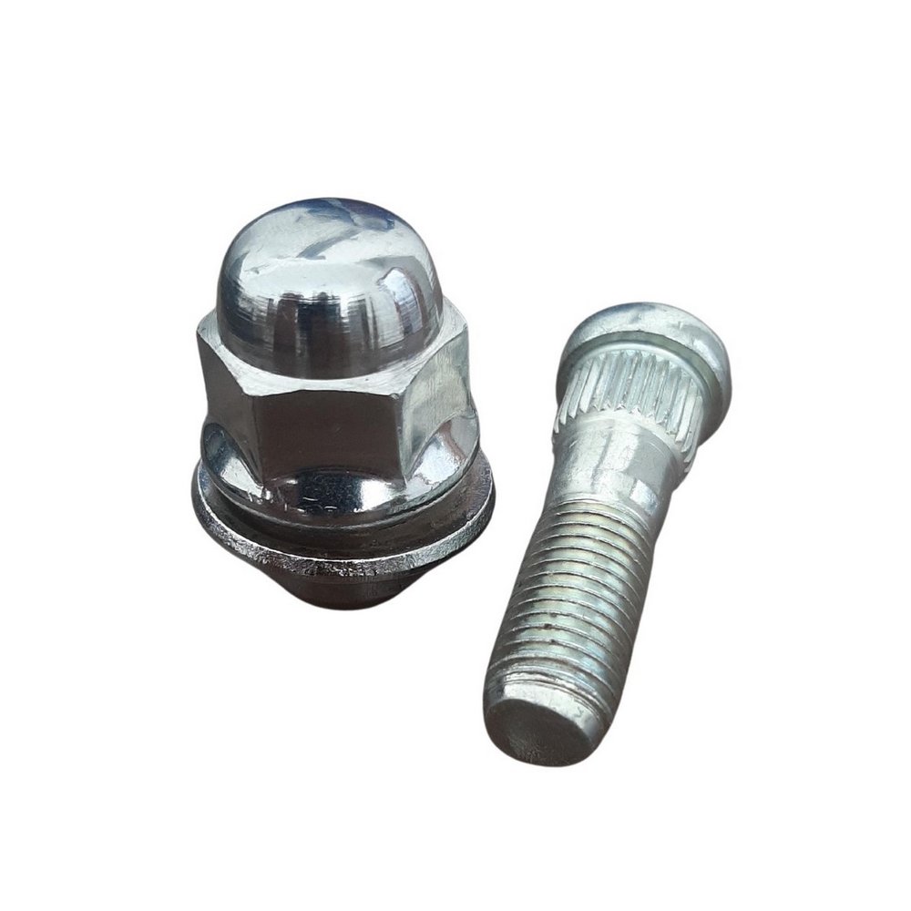 Porca de Roda Cromada com Arruela Isofix 07003A