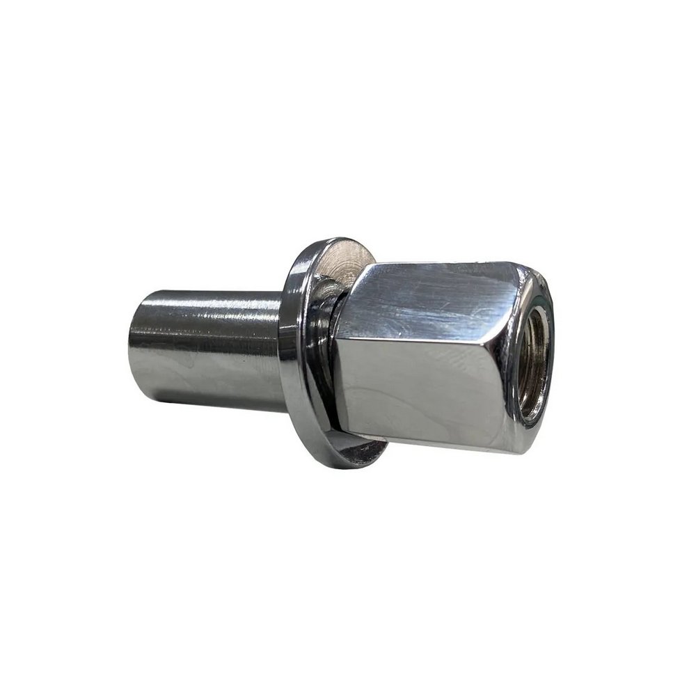 Porca de Roda Cromada com Arruela Isofix 07004B