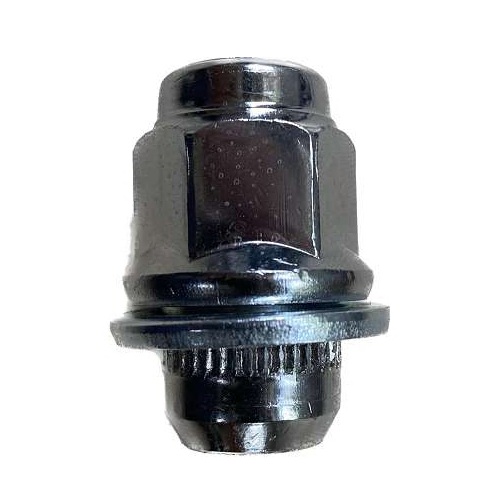 Porca Roda M12X1,5 21MM com Arruela Cromada Rodafuso 938CR
