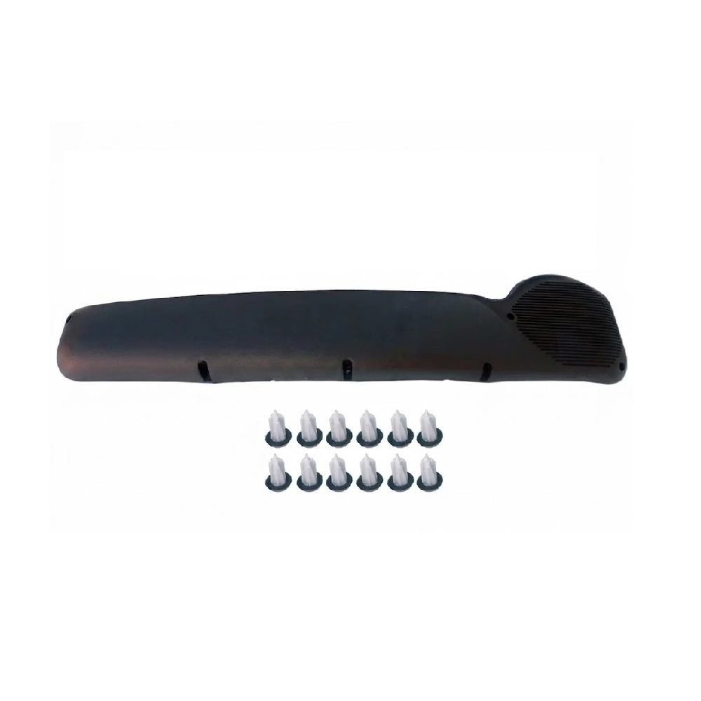 Porta Objetos 2 Portas Preto lado esquerdo Grampola-(MUV) G629P