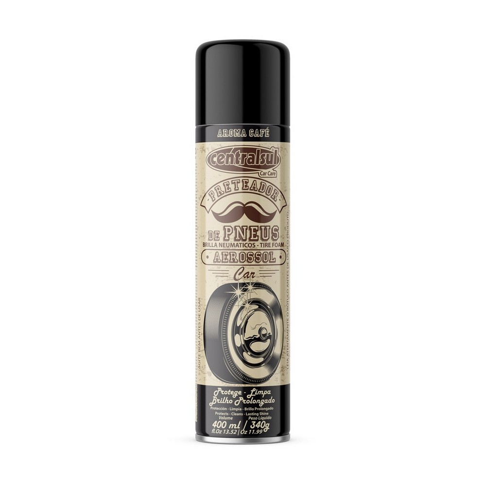 Pretinho para Pneus em Aerossol Men 400ml Centralsul 164836