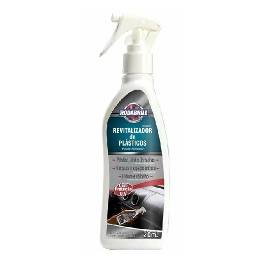 Protetor Couro Plásticos Vinil Borrachas Spray 200ml Rodabrill 18176