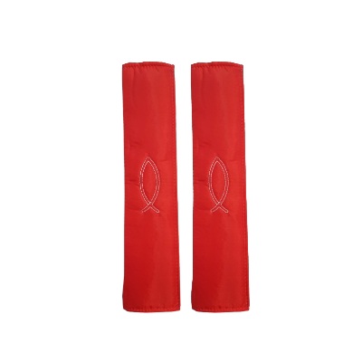 Protetor de Cinto de Segurança Vermelho Bordado Peixe PH Plasticos 0222