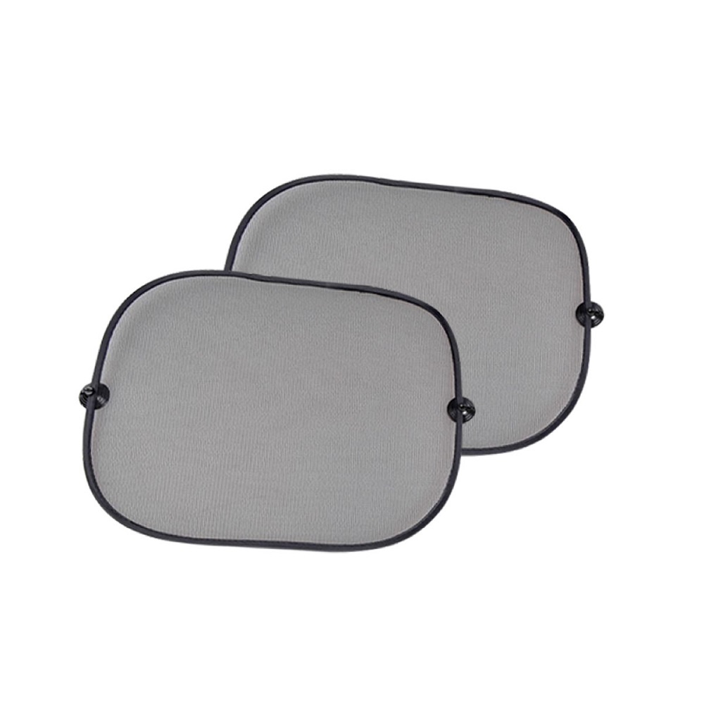 Protetor Solar Automotivo Lateral com Ventosa Preto SW SW1018