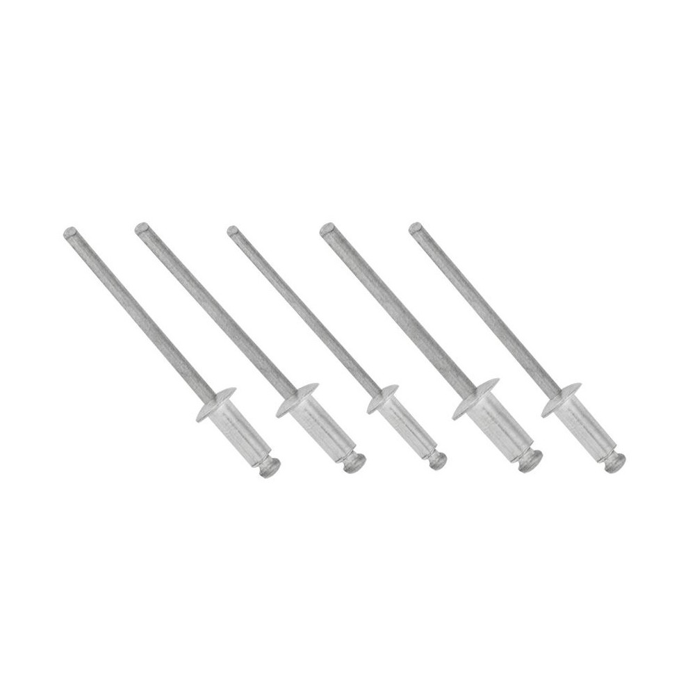 Rebite c/60 pcs em aluminio Etilux 1777