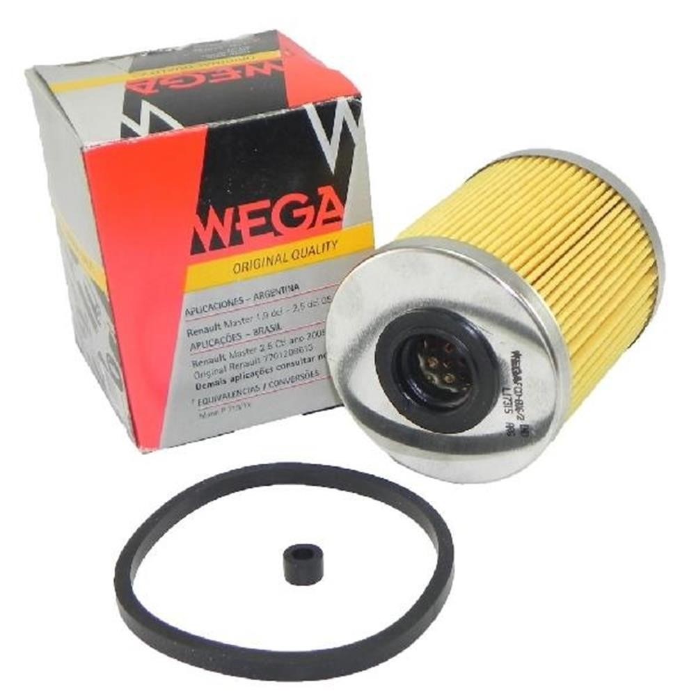 Refil do Filtro de Combustível Wega Motors FCD08162