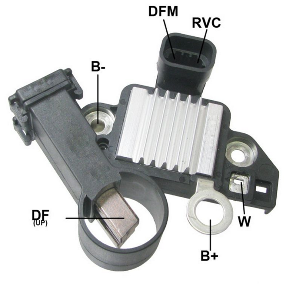 Regulador de Voltagem do Alternador 12/14V Sistema Delco Gauss GA712