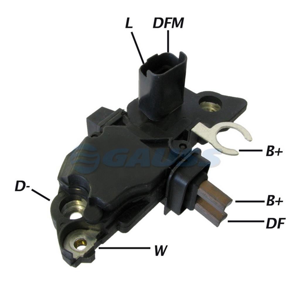 Regulador de Voltagem do Alternador 14V Sistema Bosch Gauss GA239