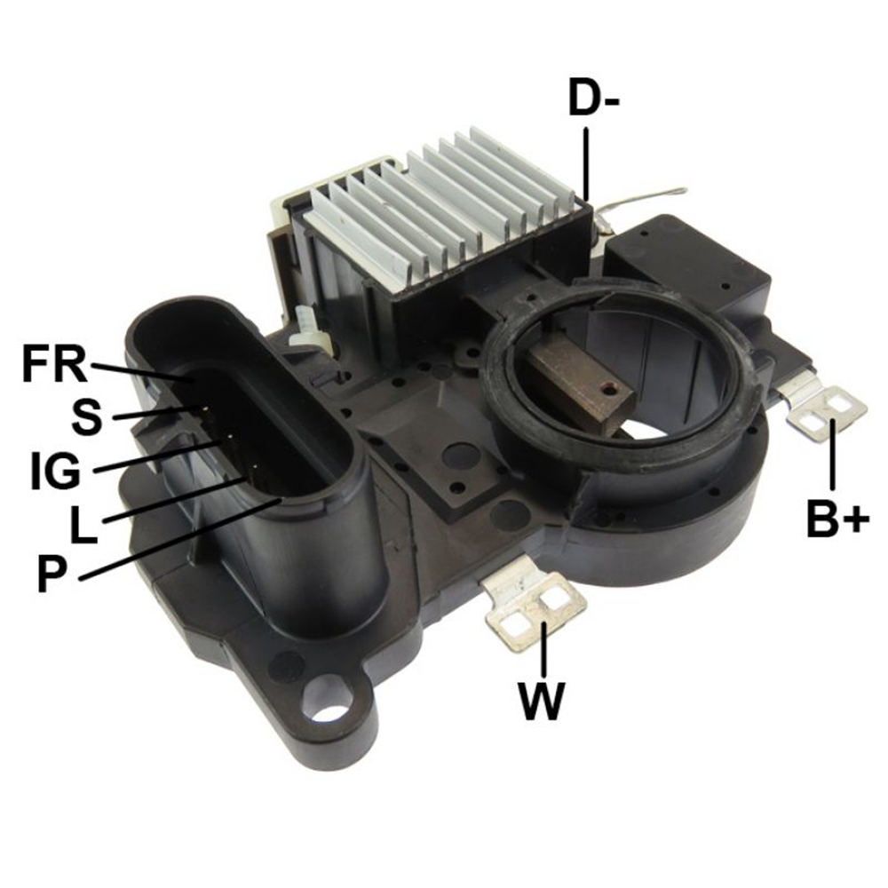 Regulador de Voltagem do Alternador 24/28V Sistema Mitsubishi Gauss GA791
