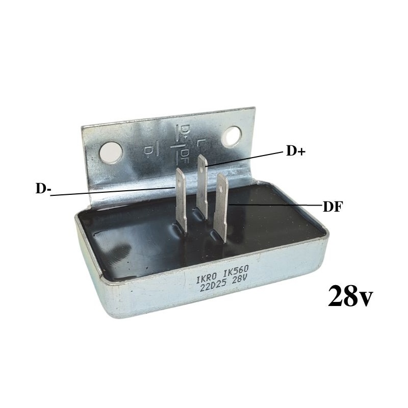 Regulador de Voltagem do Alternador 24V Sistema Bosch Ikro IK560