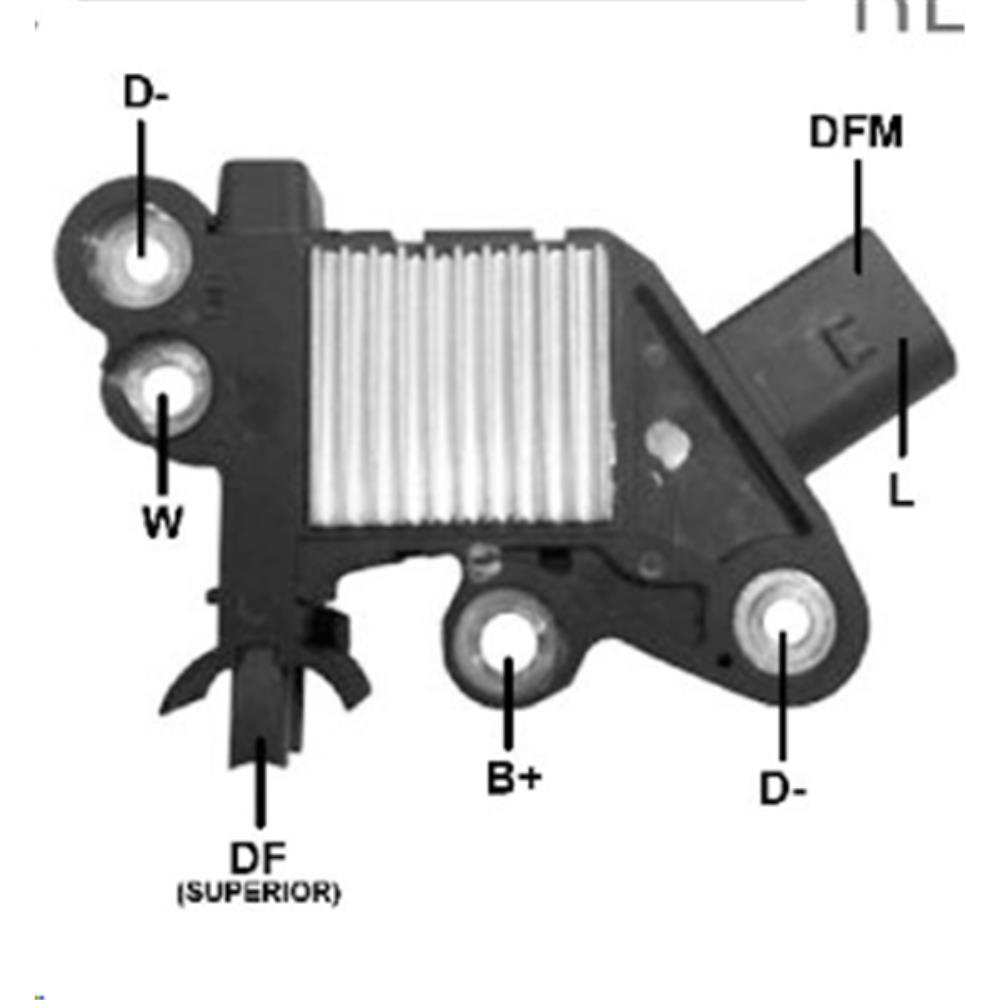 Regulador de Voltagem do Alternador Gauss GA338