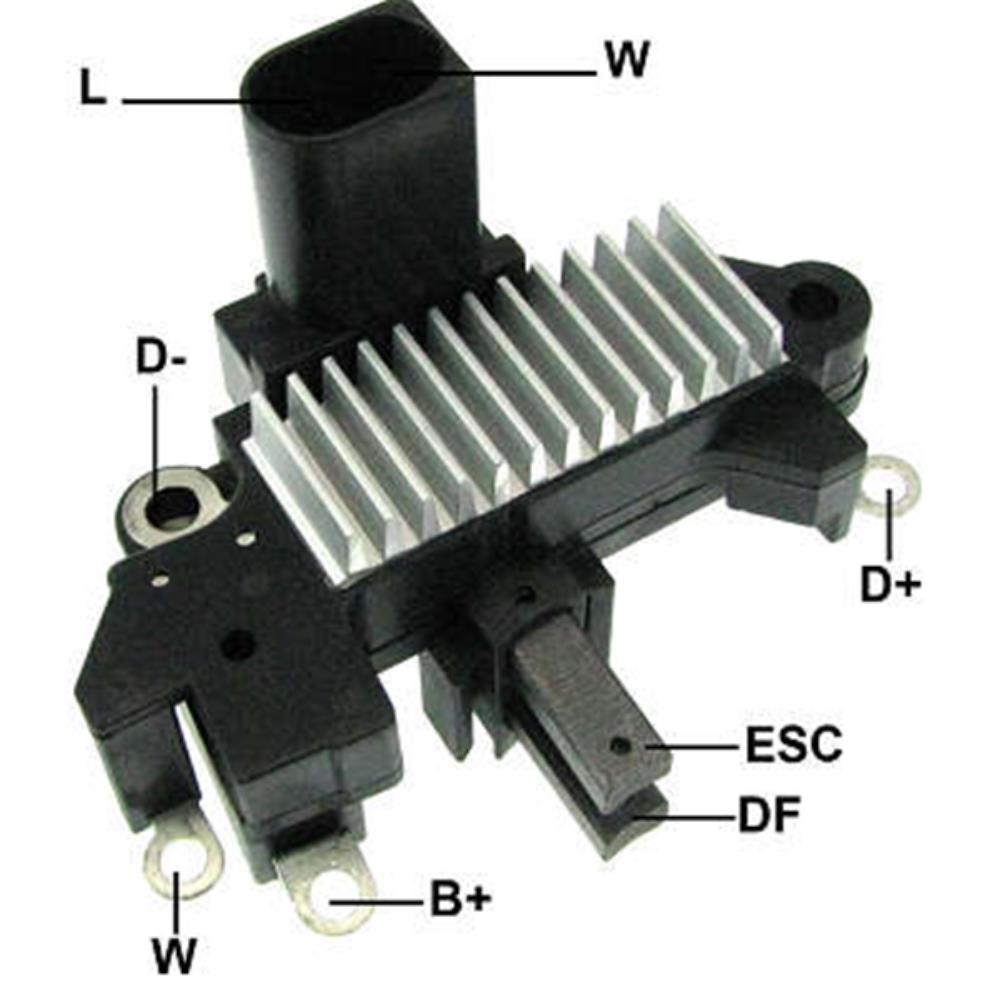 Regulador de Voltagem do Alternador Gauss GA596