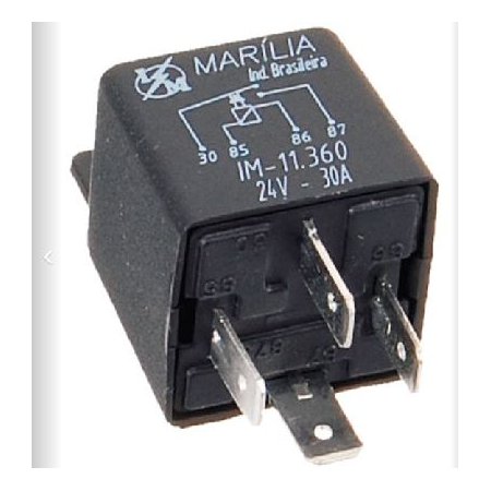 Relê Auxiliar 4 Terminais 24V Marilia IM11360