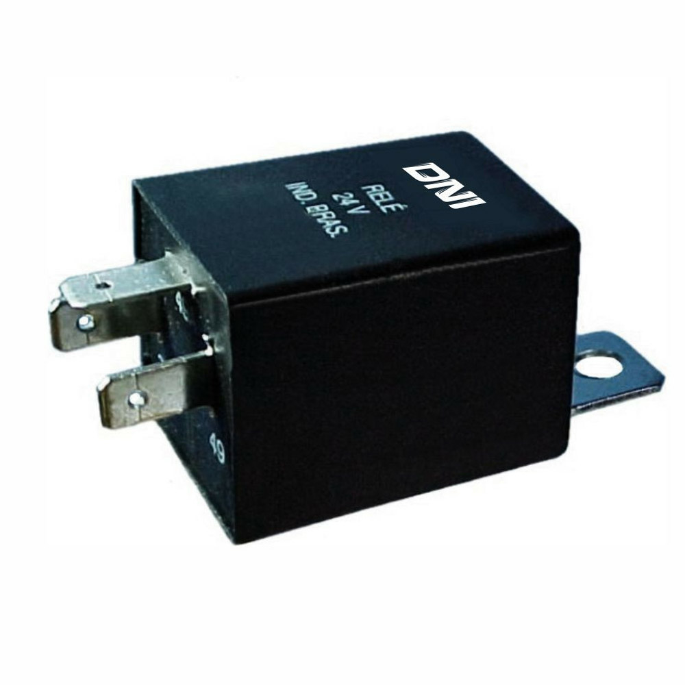 Relê do Pisca 24V 500W 3 Terminais com Suporte DNI DNI0224S3