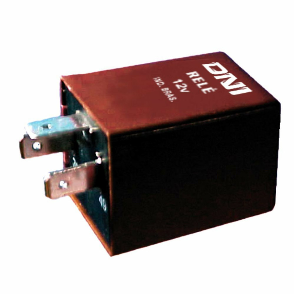 Relê do Pisca Universal 12V sem Parafuso 3 Terminais DNI DNI1103