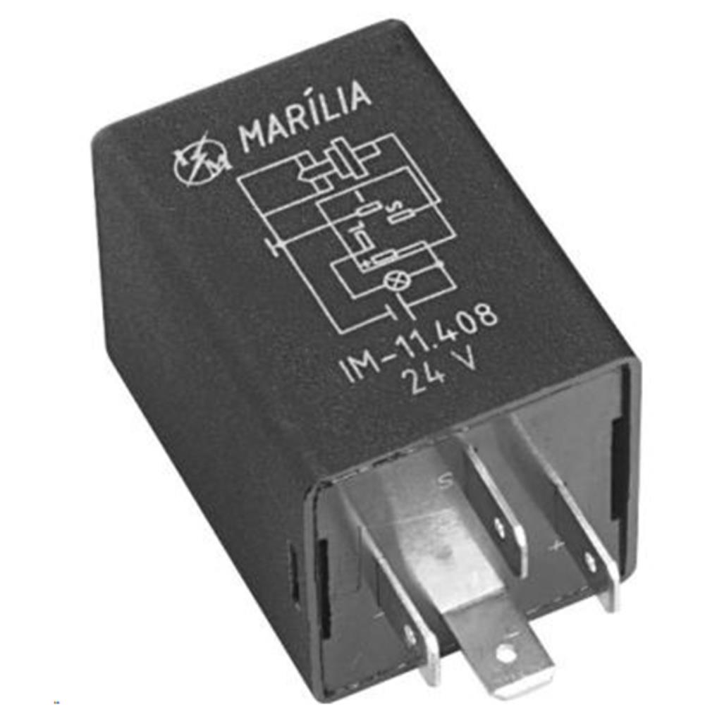 Relê Eletrônico 4 Terminais 24V Marilia IM11408