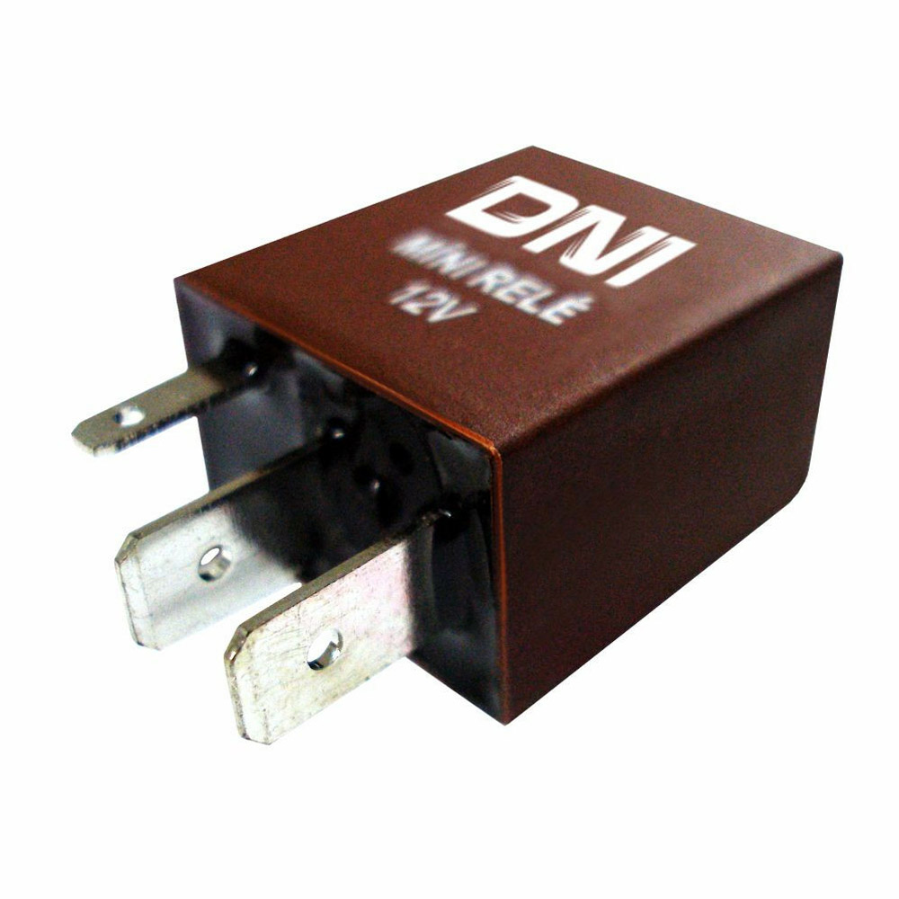 Relê Mini Auxiliar da Injeção Eletrônica 4 Terminais DNI DNI0123
