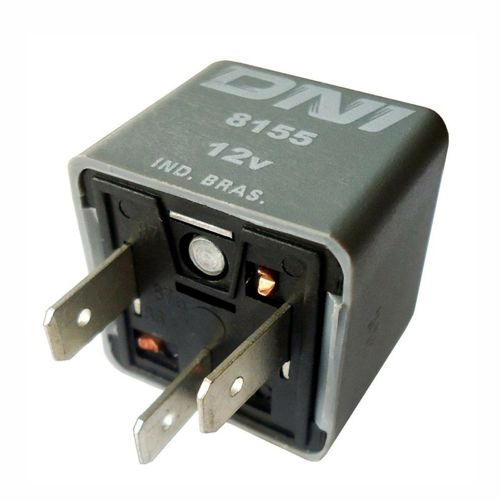 Relê Sinalizador Sonoro Martelo 3 Terminais 12V DNI DNI8155