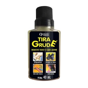 Removedor Tira grude 40ml Etiquetas e Pegajosidades Quimatic FA1