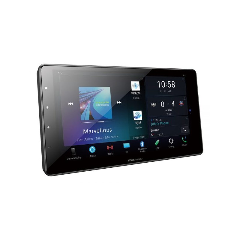 Reprodutor de Vídeo Dvd 2 Din 9 Pol. Touch/Bluetooth/Tv/Wifi/Hdmi Pioneer DMHZS9380TV