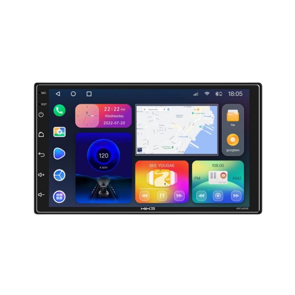 Reprodutor de Vídeo Multimidia 7 2Din KX3/GALTEC KRC4000E