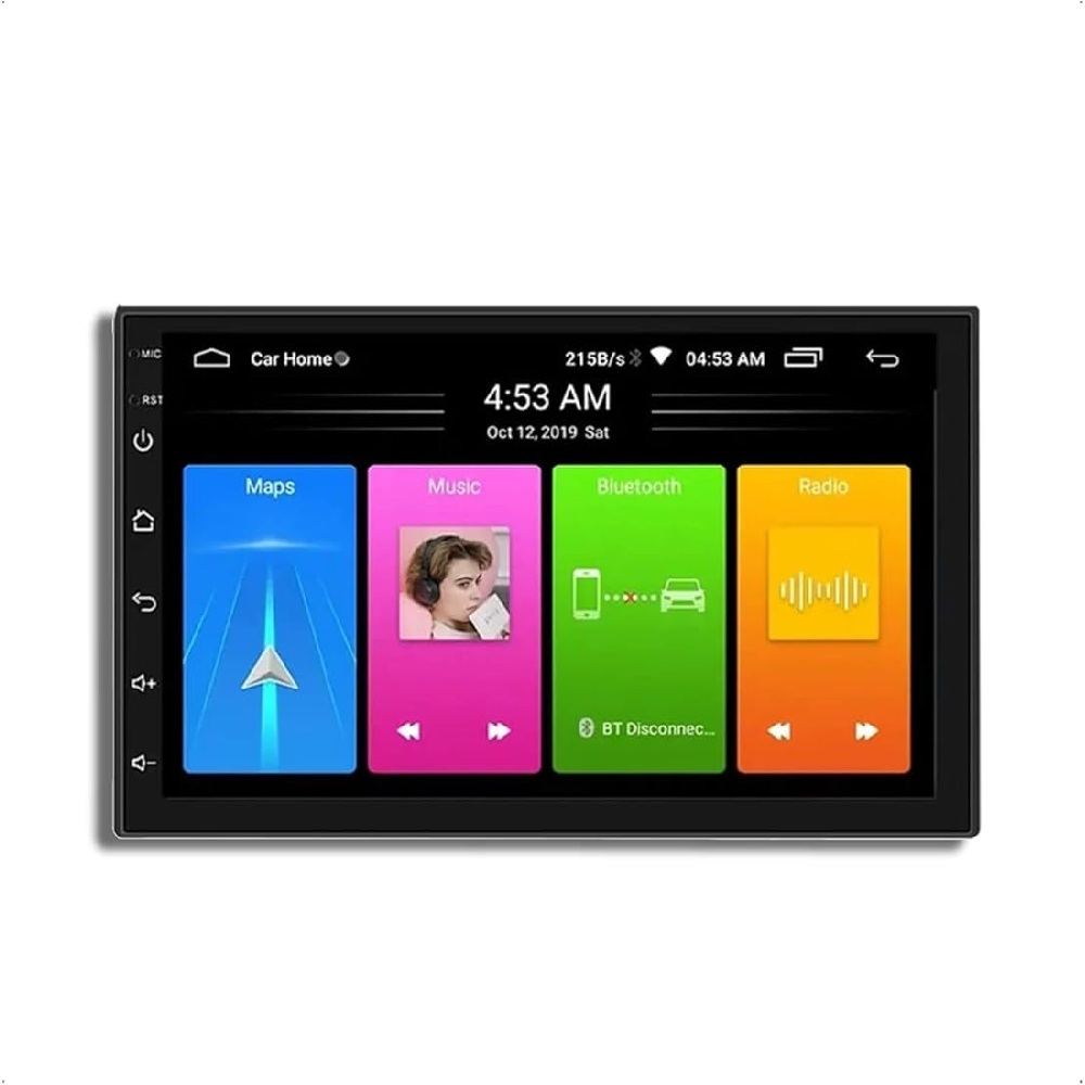 Reprodutor de Vídeo Universal Mp5 7 2 Din Usb/Bluetooth/Auxiliar/Fm/Mirror H Tech HT6023