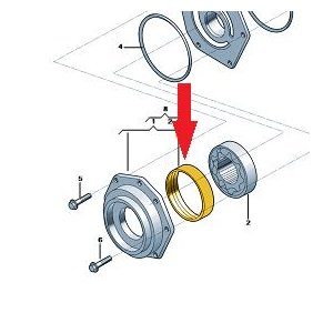 Retentor da Polia do Virabrequim MWM/Master Parts 1827177C1