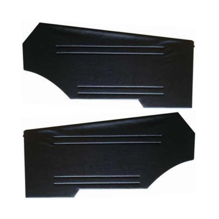 Revestimento da Lateral (Par) 2 Portas Preto traseira Rona 7076