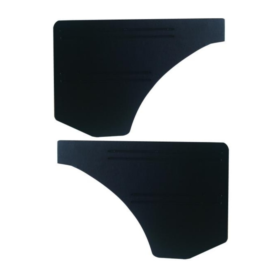 Revestimento da Lateral (Par) Preto traseira Rona 7080
