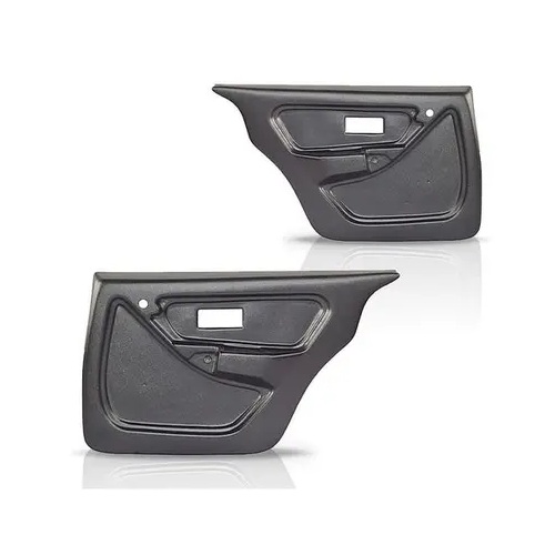 Revestimento da Porta (Par) Preto traseira Formiplast 003
