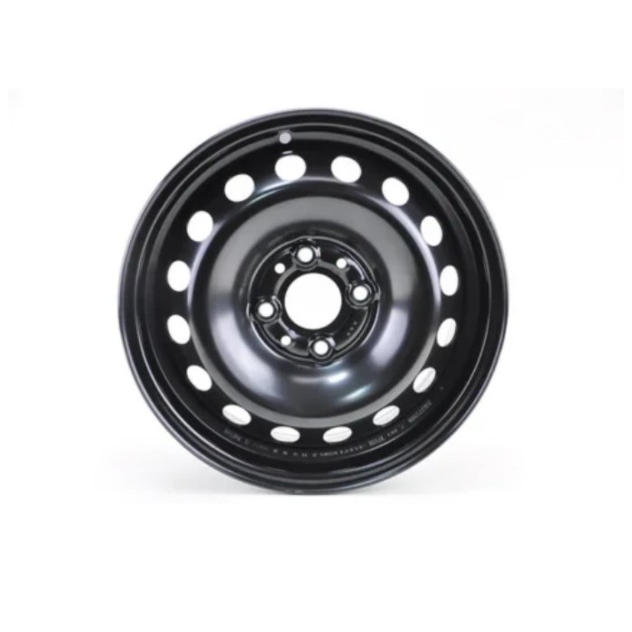 Roda de Ferro Aro 13 Pol. Preta 13x5 Pol. Ford 7S551007AB